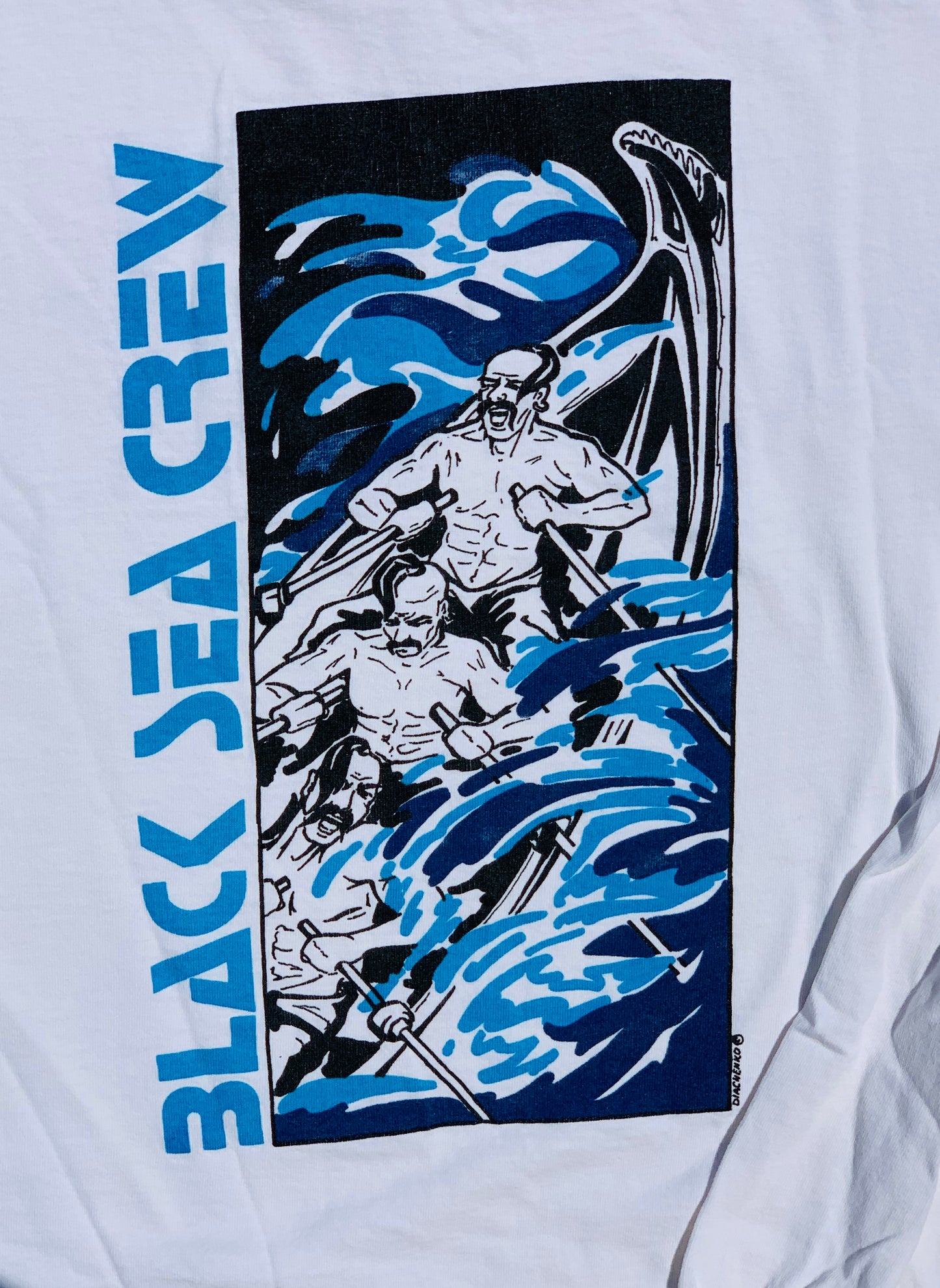 Black Sea Crew Long Sleeve T-Shirt