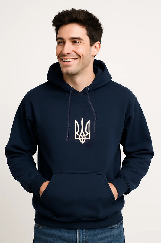 100 TRYZYB / Trident Hoodie - Navy
